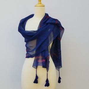 BCBG MAX AZRIA Tasseled Scarf